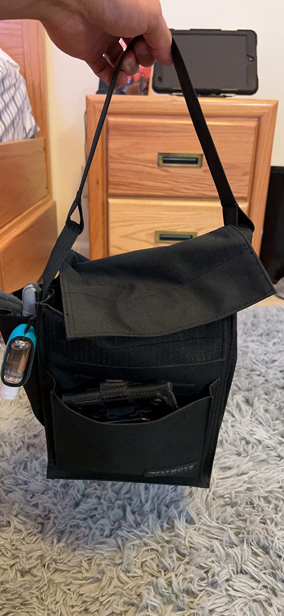 PIVOT Regular PubsBag, Expandable Pilot Flight Bag, Aviation Bag customer photo 2