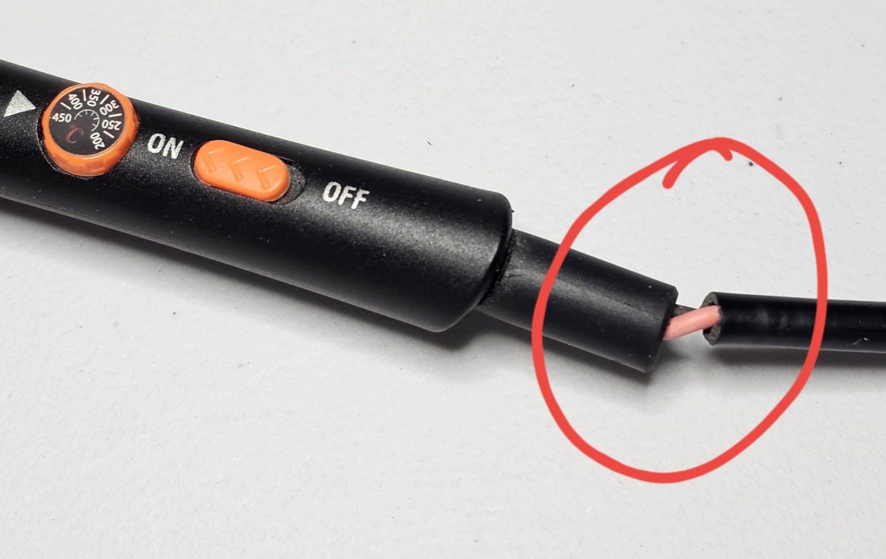 60W Adjustable Temperature Soldering Iron Kit - 9-in-1 With 5 Tips, Solder Wire Stand for Soldering and Repair customer photo 2