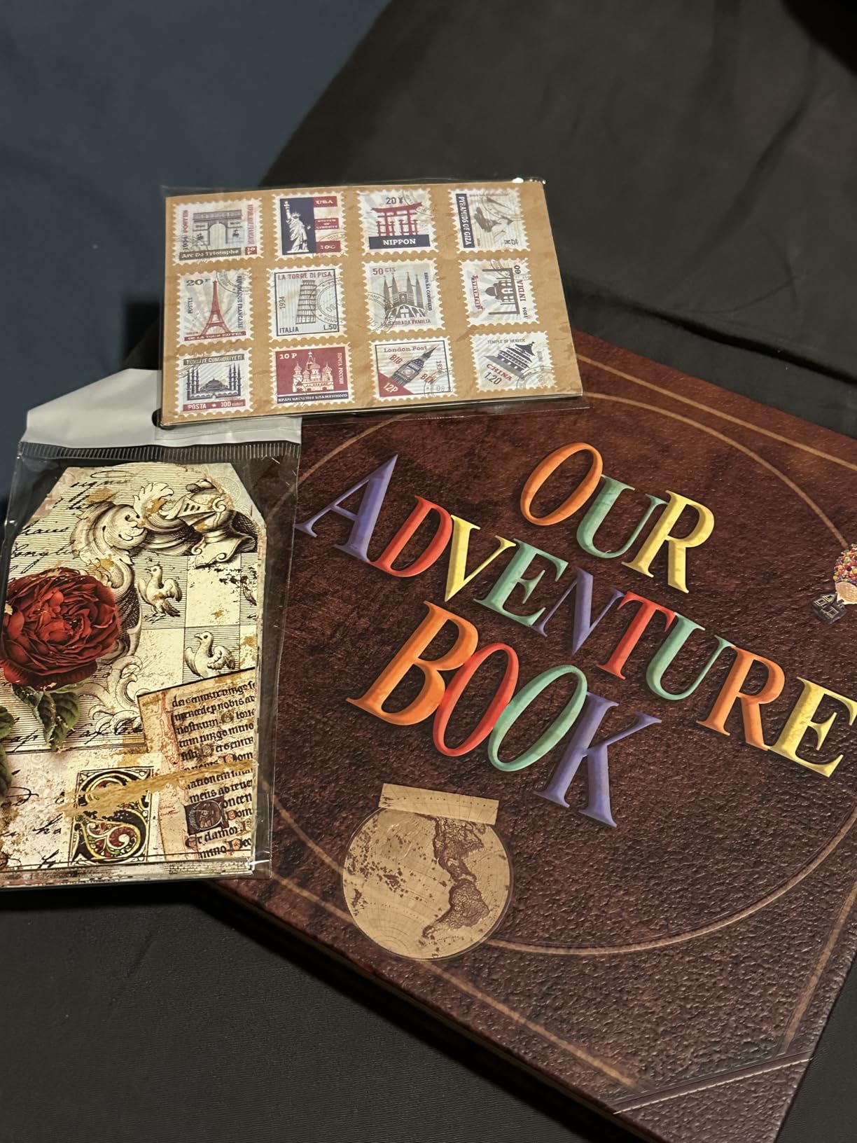 Our Adventure Book Vintage Scrapbook Journal customer photo 1