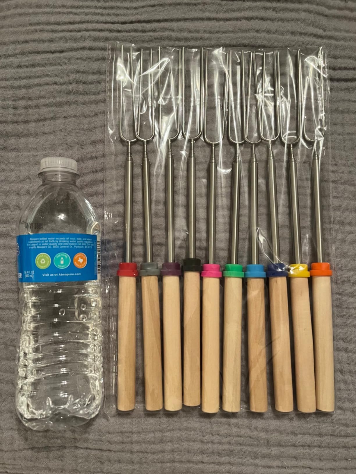 UNCO- Marshmallow Roasting Sticks, 32”, 5 Pack, Dark Brown customer photo 2
