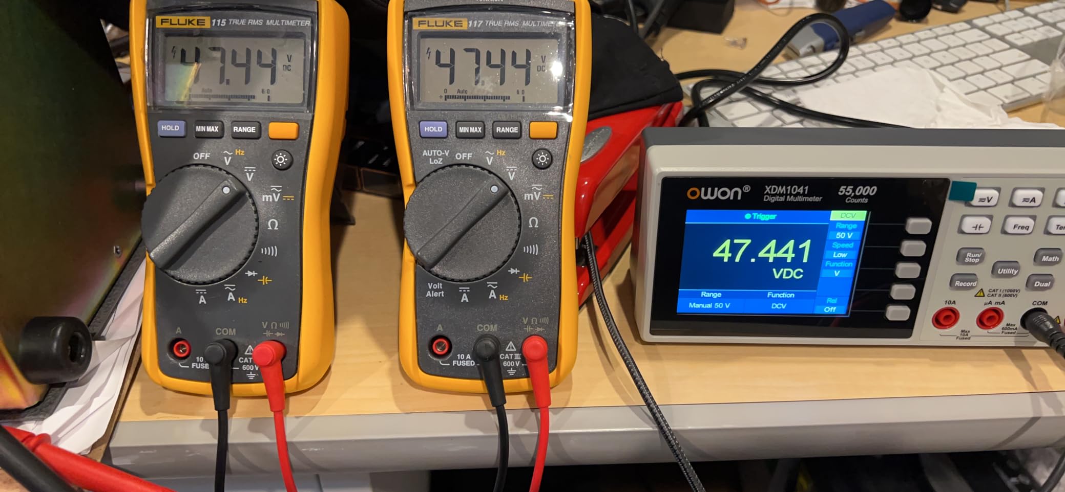 XDM1041 Multimeter Digital Multimeter AC/DC Voltage and Current Measurement customer photo 1