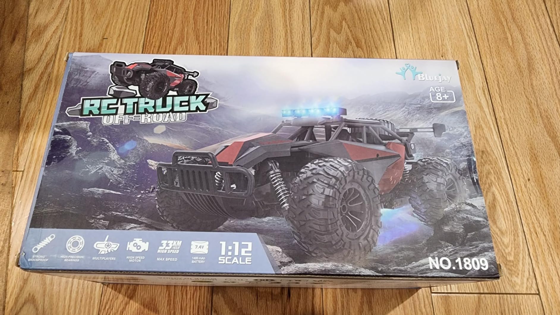 BLUEJAY Remote Control Car, 2.4GHz High Speed 33KM/H RC Cars Toys customer photo 2