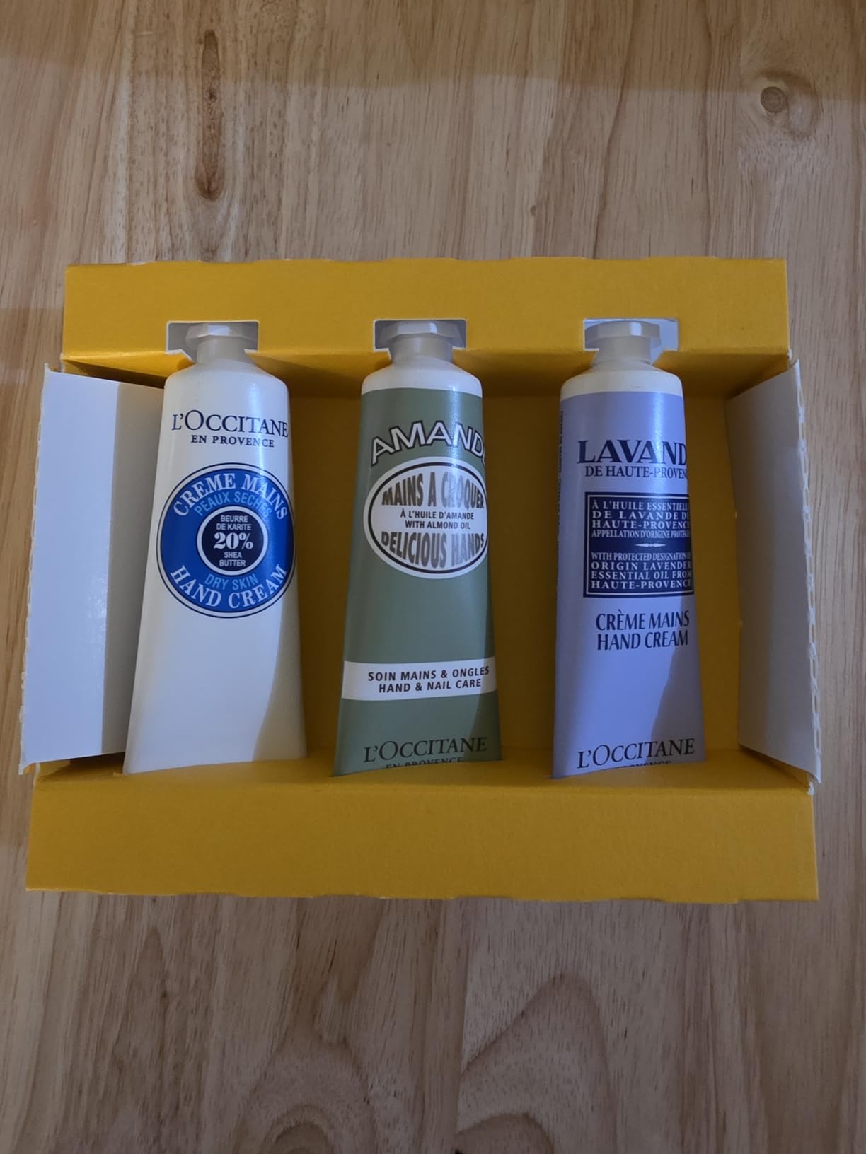 L'Occitane Hand Cream Classics 3-Piece Gift Set, Travel-Sized, Vegan Care customer photo 1