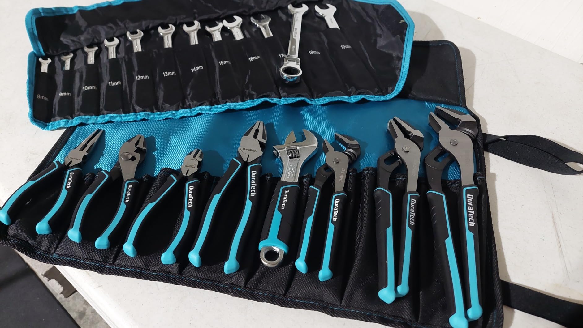 DURATECH 8-Piece Pliers Set with Rolling Pouch, Cr-V/Cr-Ni Construction customer photo 1