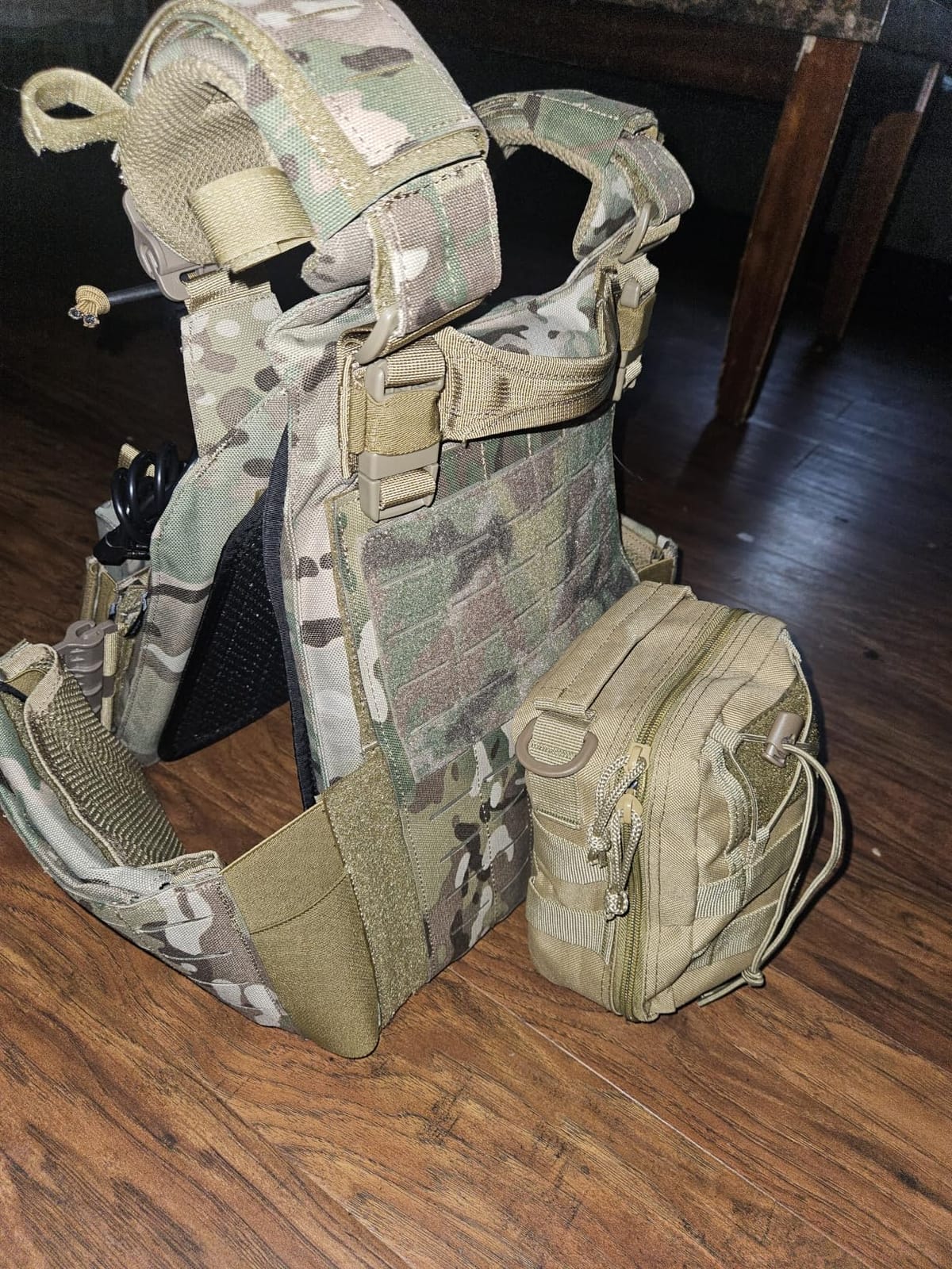 Redemption Crusader 2.0 Tactical Airsoft Vest With Molle Quick Release Buckles And Adjustable Size Sides | 1000D Nylon customer photo 1
