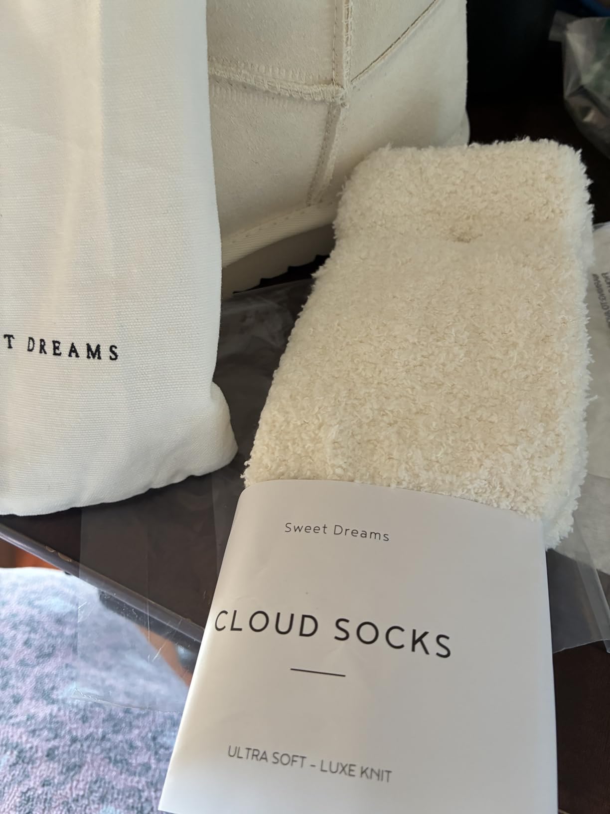 Unboxme Gifts Warm & Cozy Ultra-Luxe Cloud Fuzzy Socks, Gifts for Women customer photo 1