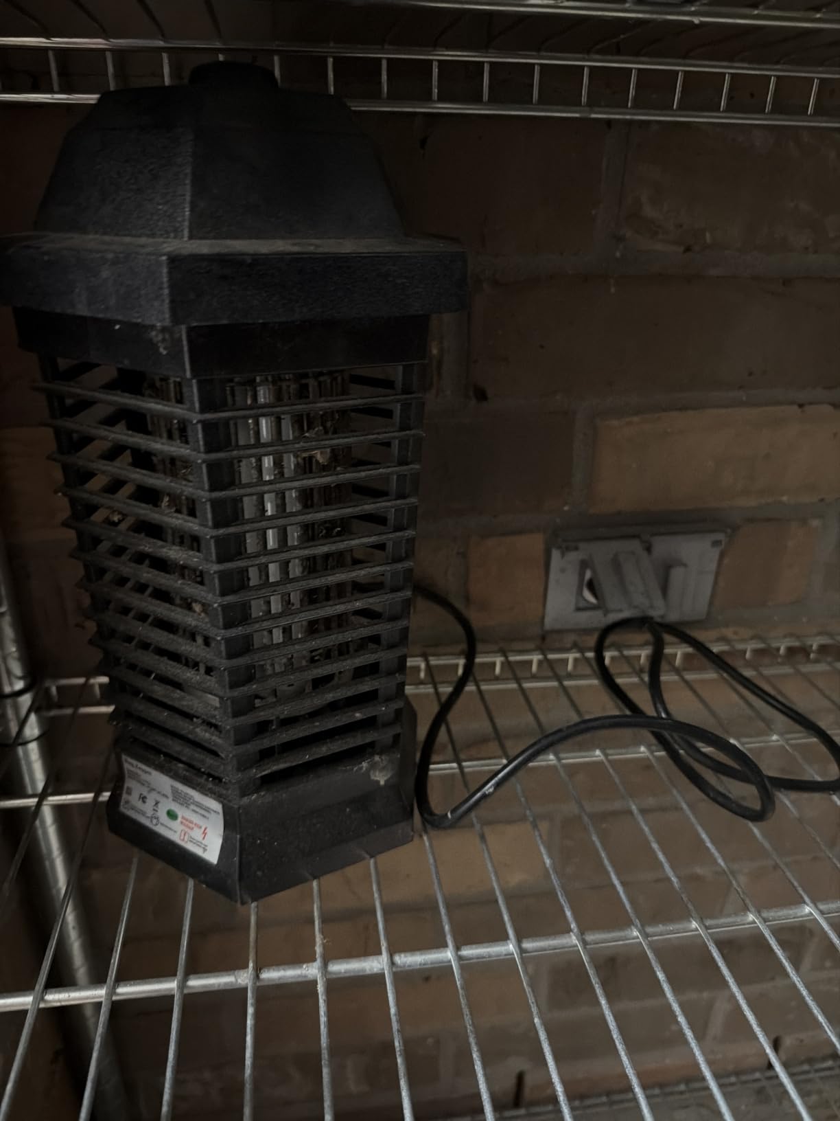 GOOTOP Bug Zapper Outdoor, Mosquito Zapper, 4200V 3 Prong Plug in Electric Fly Zapper, Mosquito Killer, Fly Traps, Flying Insects Zapper Indoor Outdoor, ABS Plastic Outer (Black) customer photo 1