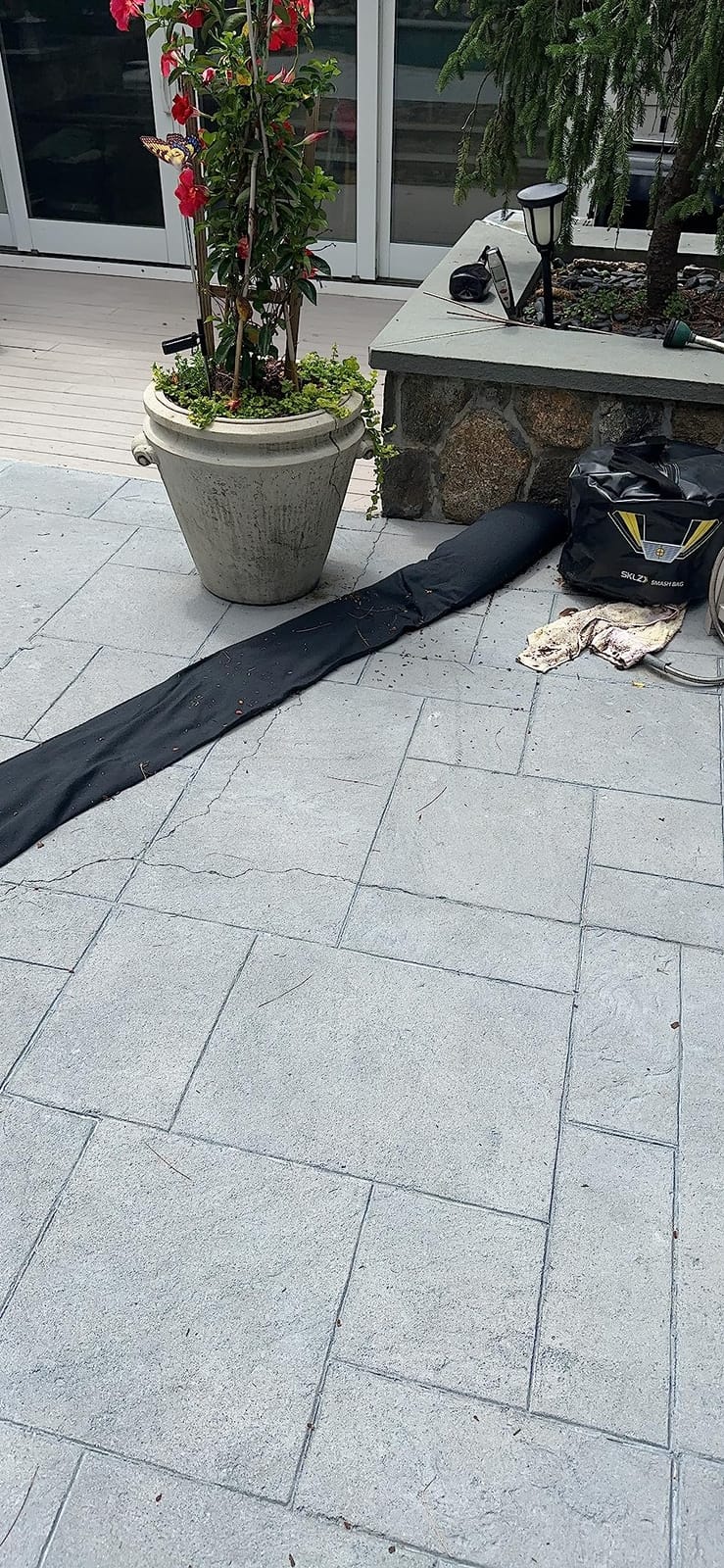5FT Water Activated Flood Barriers for Home Door, Sandless Sand Bags for Anti Flood Control customer photo 2