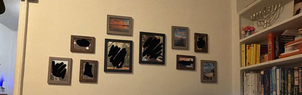 LUCKYLIFE Picture Frames Collage Wall Decor 10-Pack, Gallery Wall Frame Set with 8x10 5x7 4x6 Frames in 3 Different Finishes customer photo 2