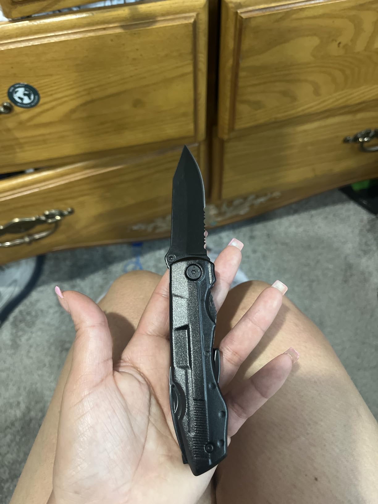 Dad Gifts from Daughter Son, BEST DAD EVER Multitool Knife, Dad Gifts for Christmas, Best Dad Gifts, Dad Birthday Gift, Gifts Idea for Dad, Fathers Day customer photo 1