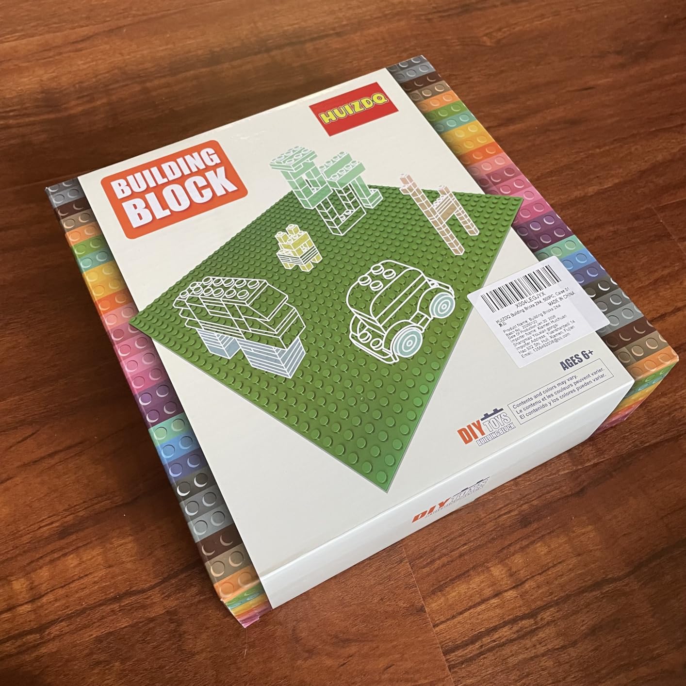 HUIZDQ 1500 Pieces Building Bricks, Classic Bulk Small Blocks customer photo 1