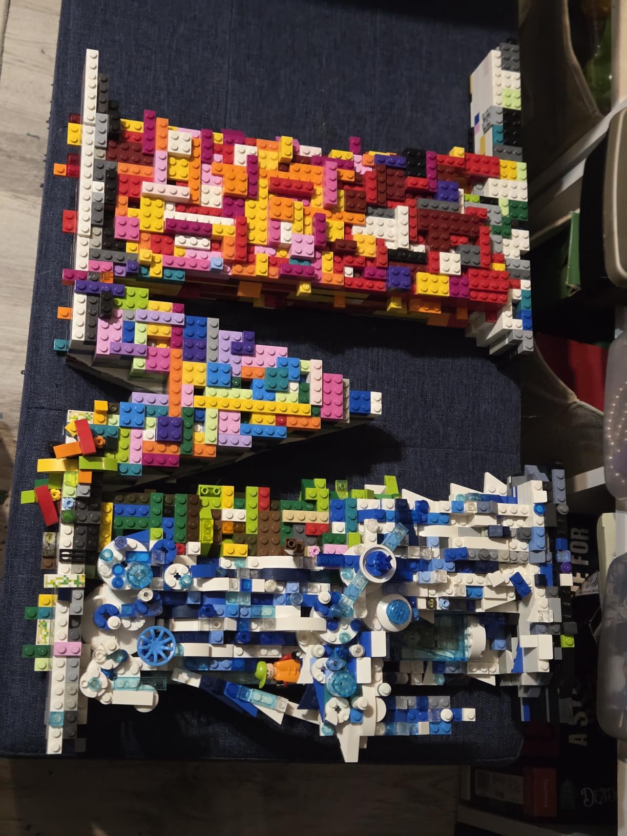HUIZDQ 1500 Pieces Building Bricks, Classic Bulk Small Blocks customer photo 2