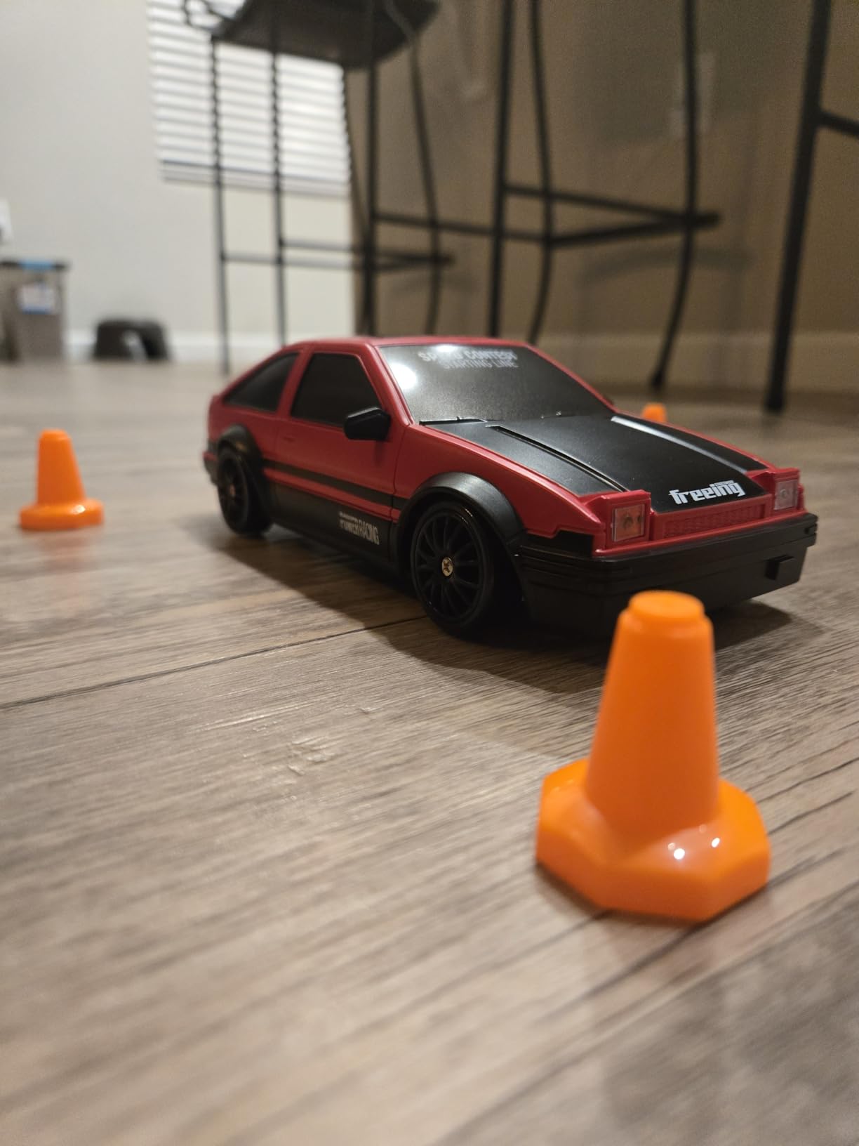 Remote Control Car RC Drift Car 2.4GHz 1:24 Scale 4WD 20KM/H High Speed Model Vehicle with LED Lights Drifting Tire Racing Sport Toy Car for Adults Boys Girls Kids Gift customer photo 2