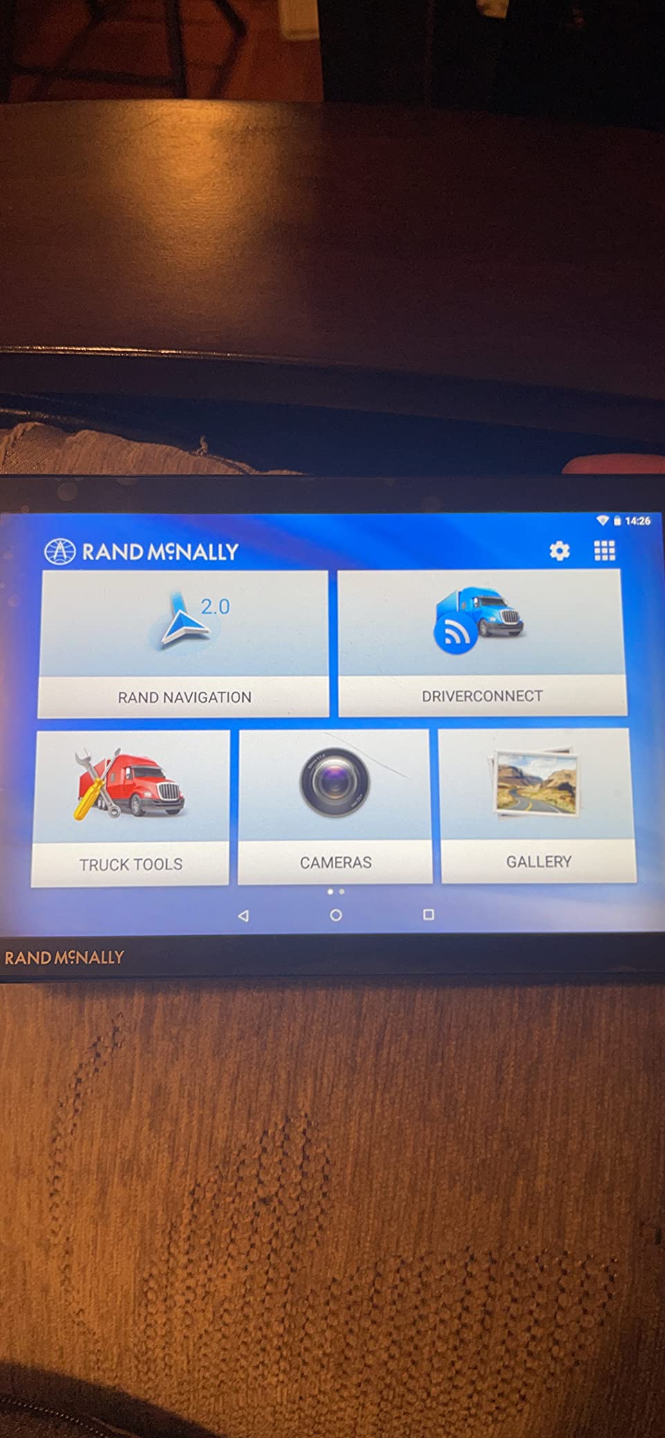 Rand McNally TND Tablet 85 8-inch GPS Truck Navigator with Built-in Dash Cam, Easy-to-Read Display and Custom Truck Routing (Renewed) customer photo 2