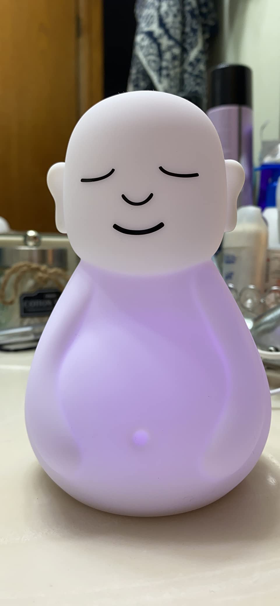 Mindsight 'Original Breathing Buddha' Guided Visual Meditation | 3 Modes to Slow Your Breathing & Calm Your Mind | Stress & Anxiety Relief | Wellness Gift | Adults, Kids, Classrooms | USB Rechargeable customer photo 1