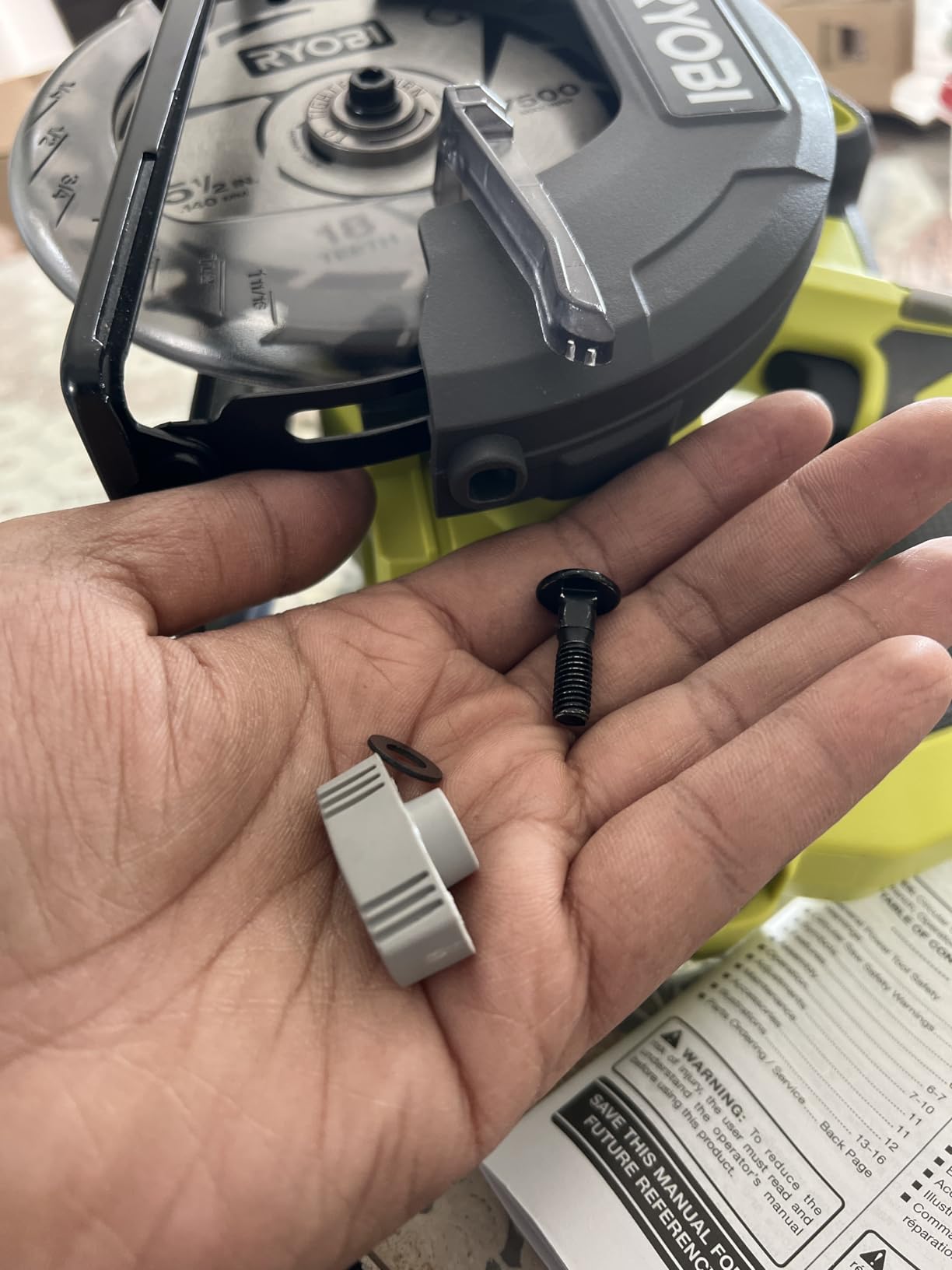 ONEAND 18V Cordless 5 1/2 in. Circular Saw Tool ONLY customer photo 1