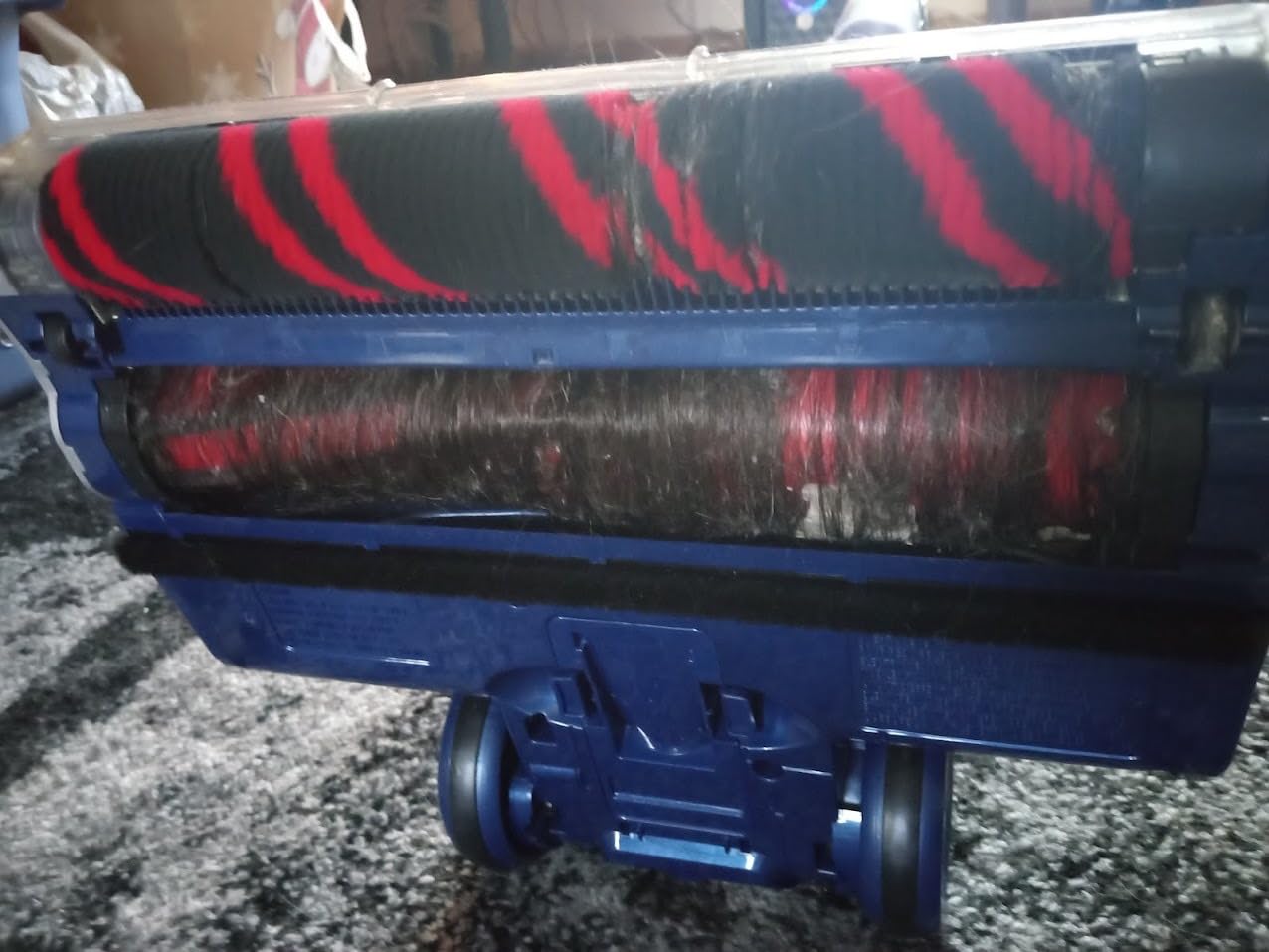 Shark Stratos Corded Stick Vacuum, DuoClean PowerFins, Navy, HZ3002 customer photo 1