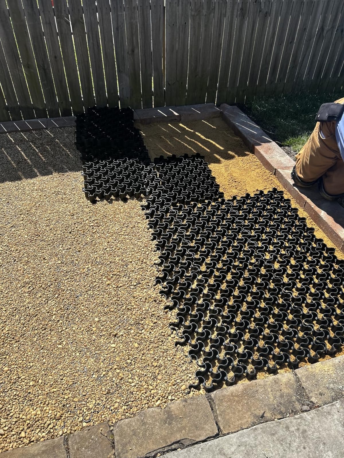 Standartpark Vodaland Permeable Pavers - EasyPave Grass & Gravel Driveway Grid - Load Class A-D, 100% Recycled Plastic Pavers, 2