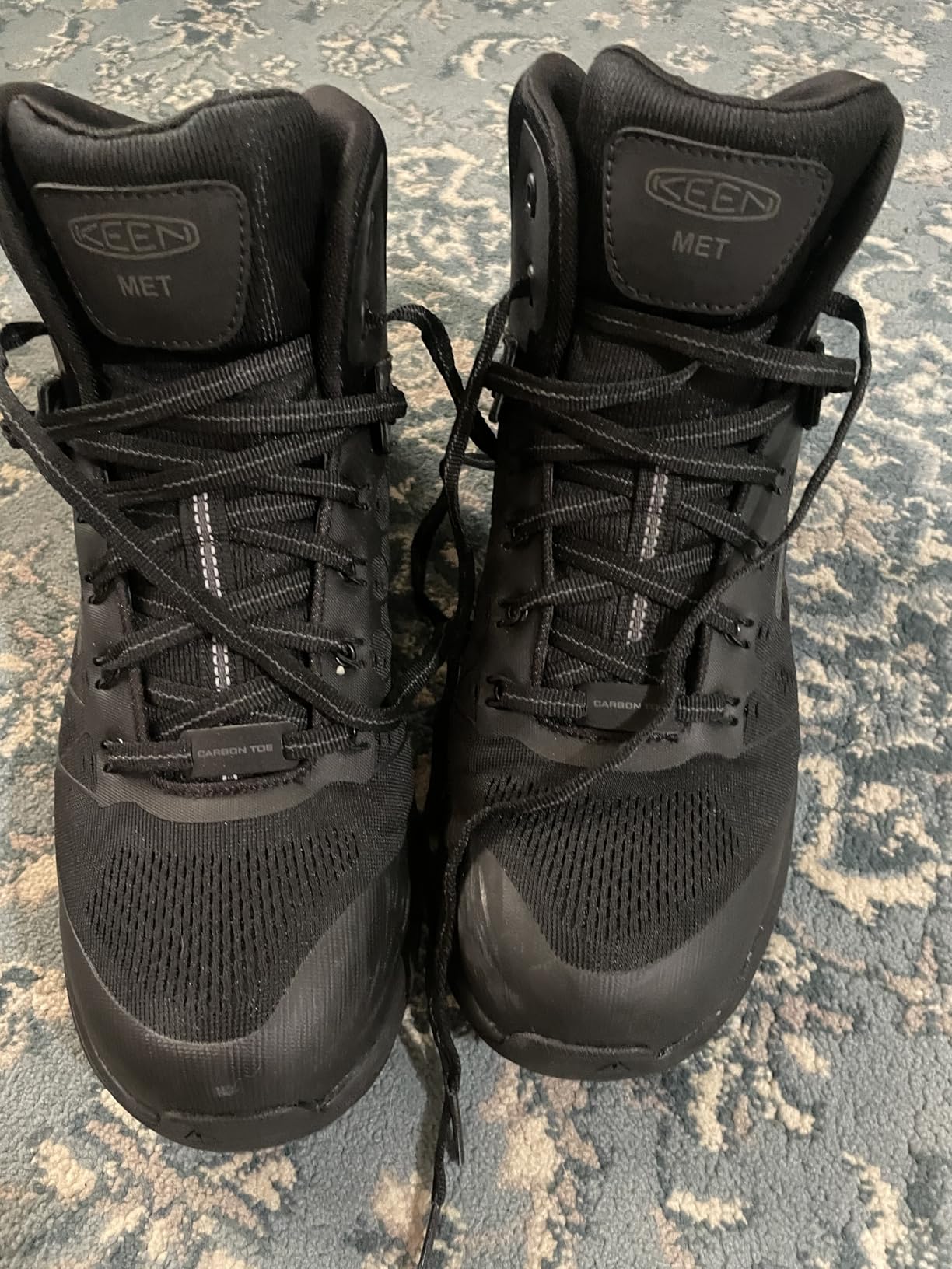 KEEN Utility Men's Vista Energy Mid Composite Toe Int Met Guard Work Boots customer photo 1