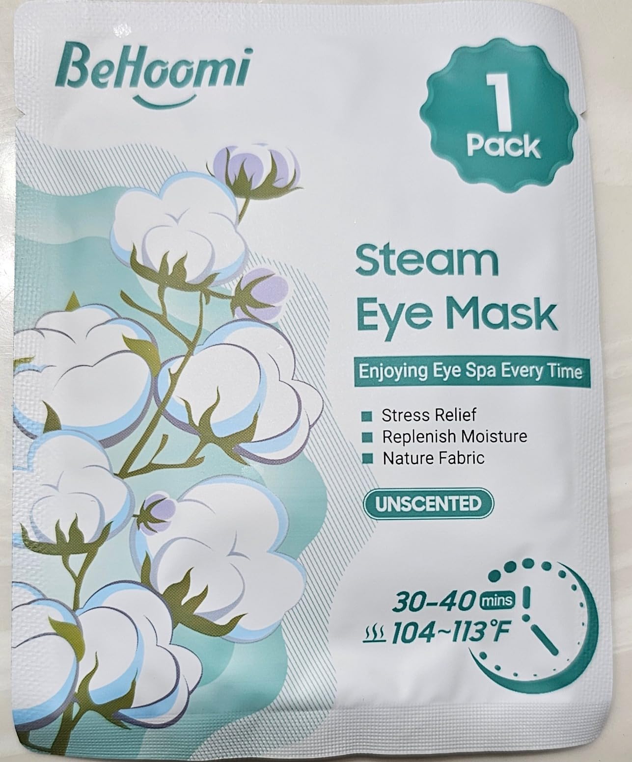 BeHoomi Steam Eye Mask, 10Packs Heated Eye Mask, Self Heating Disposable SPA Warm Compress for Eyes Sleep Mask, Travel Essentials & Relaxation Gifts for Women (Lavender Scent) customer photo 2