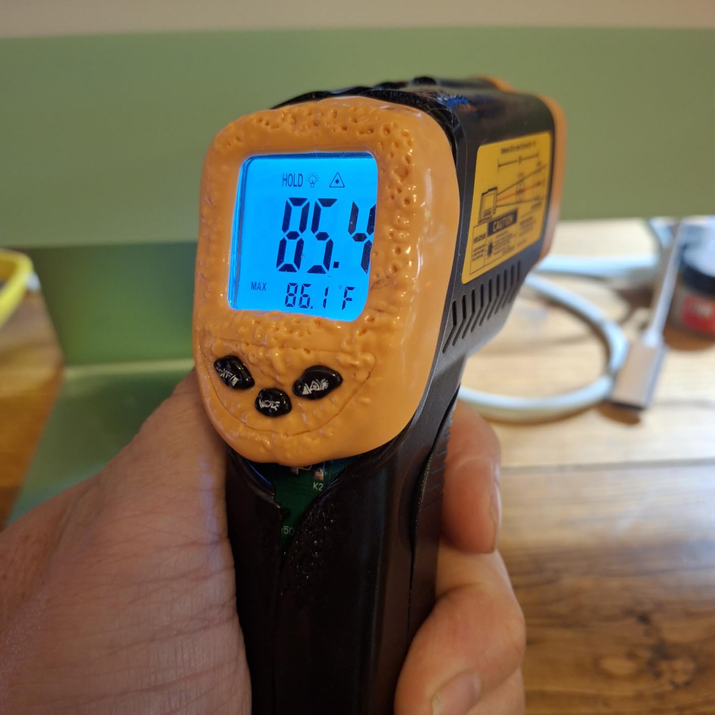 Etekcity Infrared Thermometer Laser Temperature Gun 774 customer photo 2