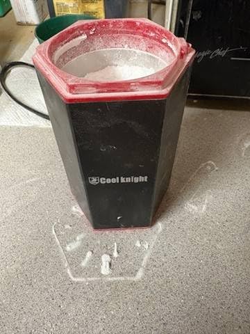 COOL KNIGHT Electric Pill Crusher, Suitable for Grind and Pulverize Multiple Pills, Small or Large Medication and Vitamin Tablets to Fine Powder customer photo 1