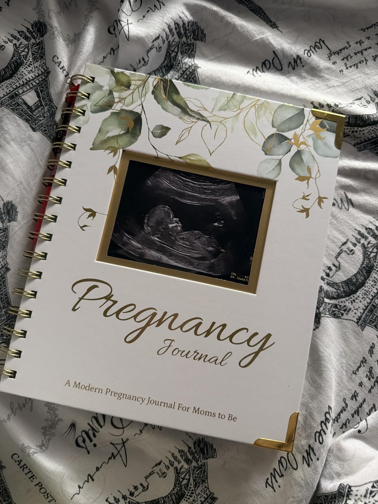 Pregnancy Journal for First Time Moms Gifts - 90 Pages Hardcover (Alpine) customer photo 1