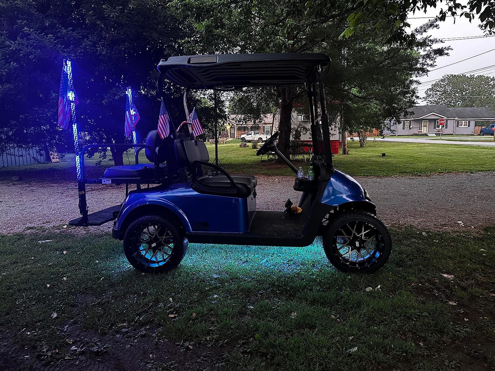 Ehaho 2 Pack 4FT Whip Lights, LED Whip Lights with Spring Base for UTV ATV customer photo 2