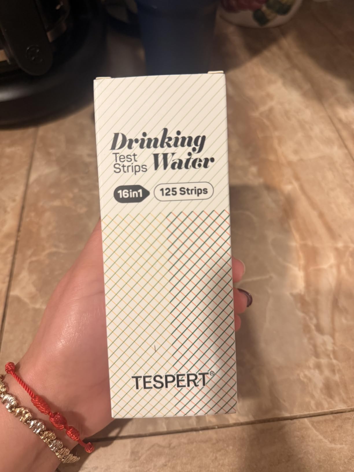 TESPERT Drinking Water Test Strips 125ct, Lead Home Tap Well Water Test Kit customer photo 1