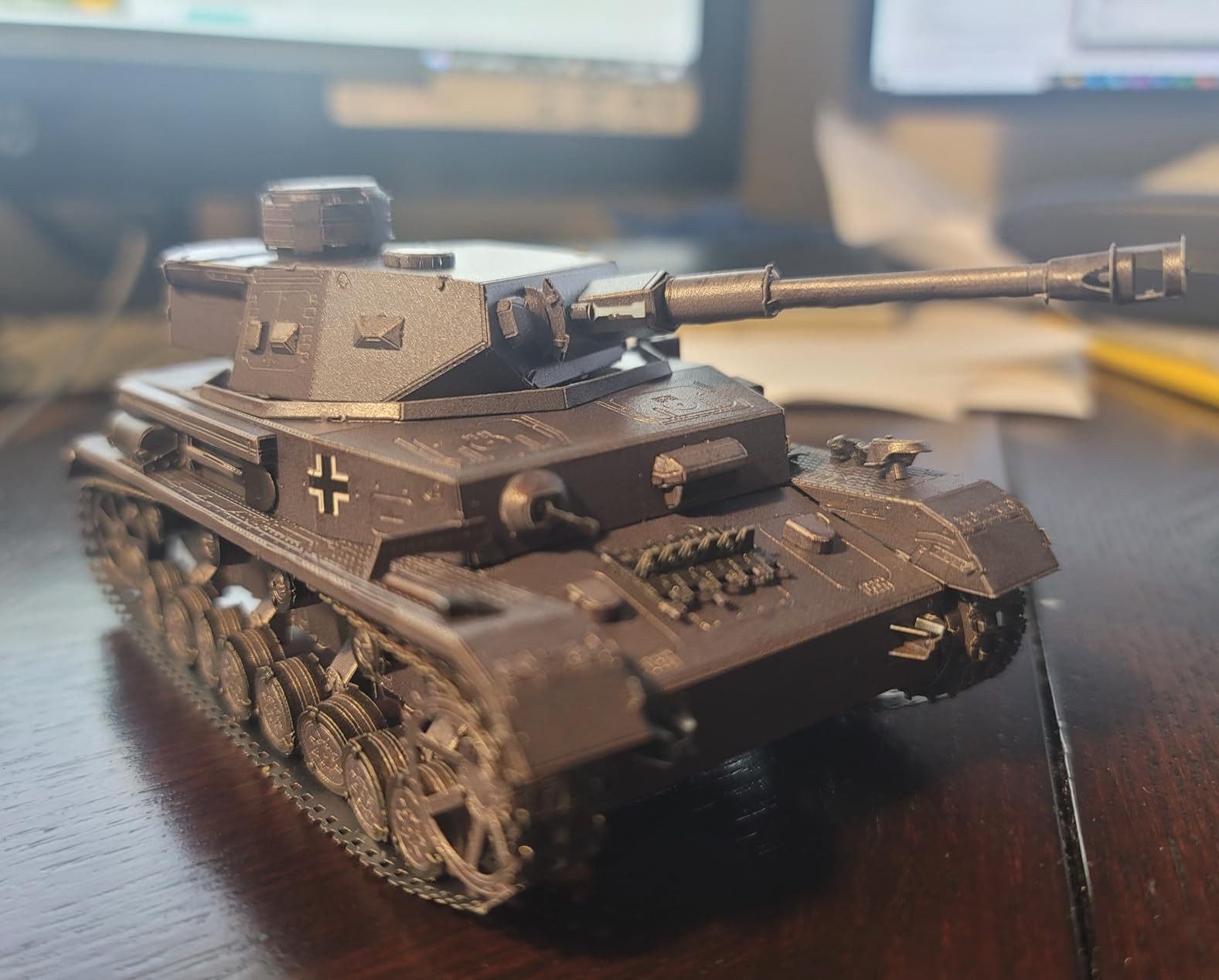 Metal Earth Premium Series Panzer IV Tank 3D Metal Model Kit Fascinations customer photo 1