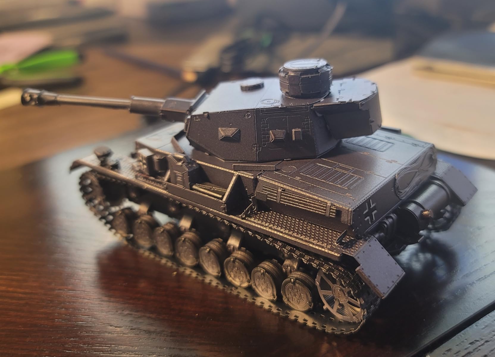 Metal Earth Premium Series Panzer IV Tank 3D Metal Model Kit Fascinations customer photo 2