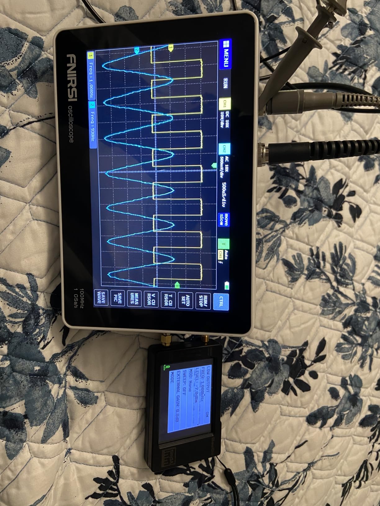 FNIRSI 1013D Plus 100MHz Oscilloscope, 2 Channel Oscilloscope 7