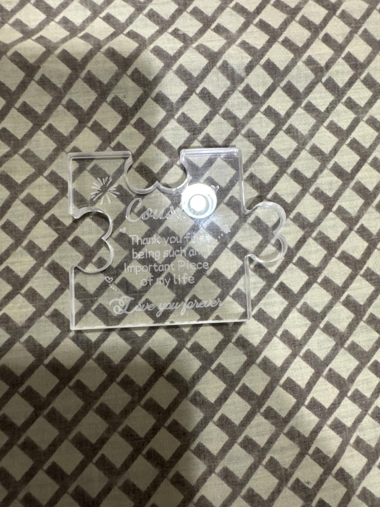 Funnli Gifts for Brother Men Boys Acrylic Plaque, Brother Birthday Gifts customer photo 1