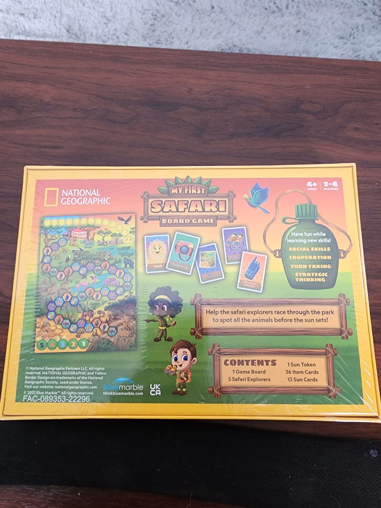 National Geographic My First Safari Cooperative Board Game for Kids customer photo 1