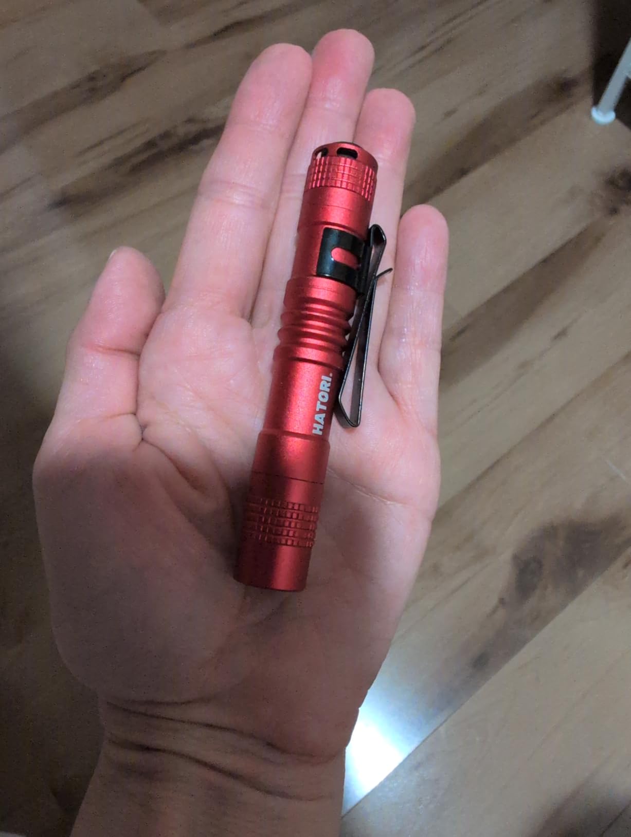 HATORI Led Flashlight Small Super Bright Handheld Flashlights High Lumens Mini Pocket Pen Light for Camping Emergencies Outdoor EDC Tactical Flashlights (1 Pack) customer photo 1