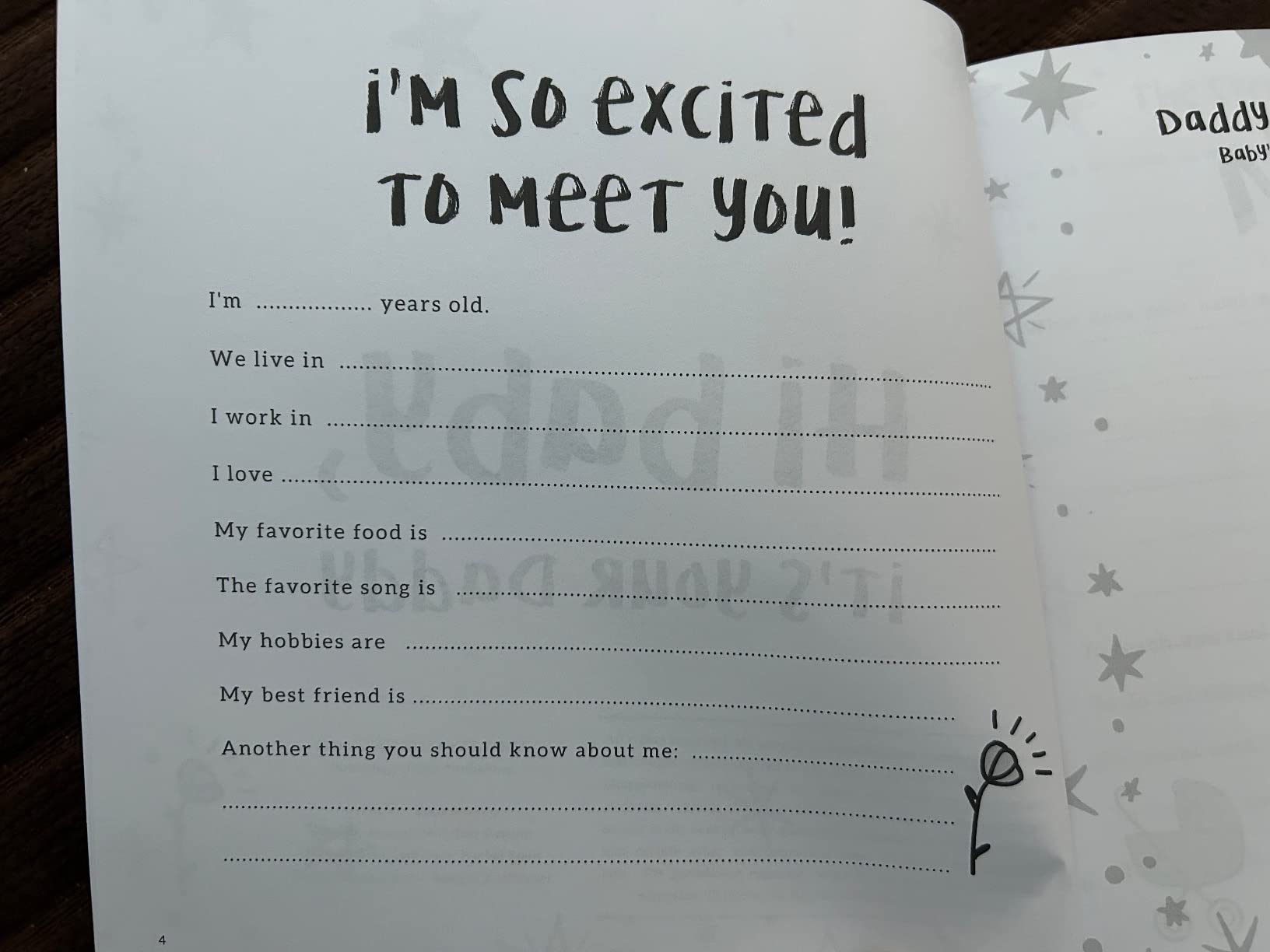 Dad and Baby's First Year: A Newborn Journal for Memorable Moments (Dad's Survival Guide) customer photo 1