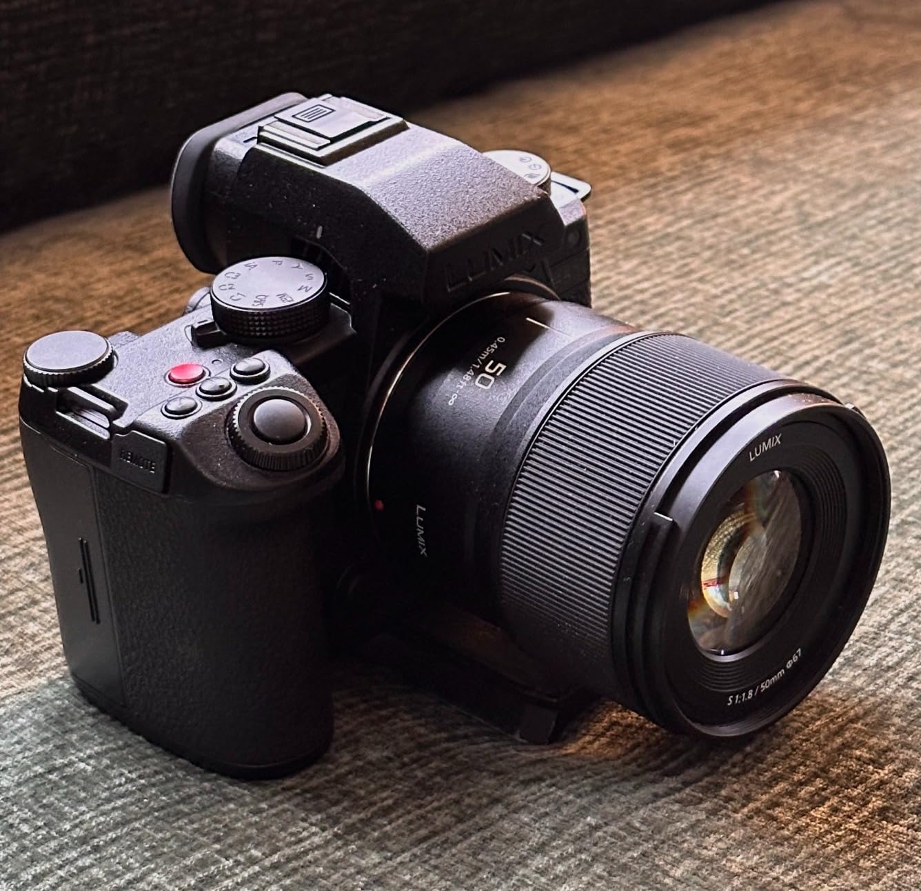 Panasonic LUMIX S5IIX Mirrorless Camera, 24.2MP Full Frame with Phase Hybrid AF, New Active I.S. Technology, 5.8K Pro-Res, RAW Over HDMI, IP Streaming - DC-S5M2XBODY Black customer photo 1