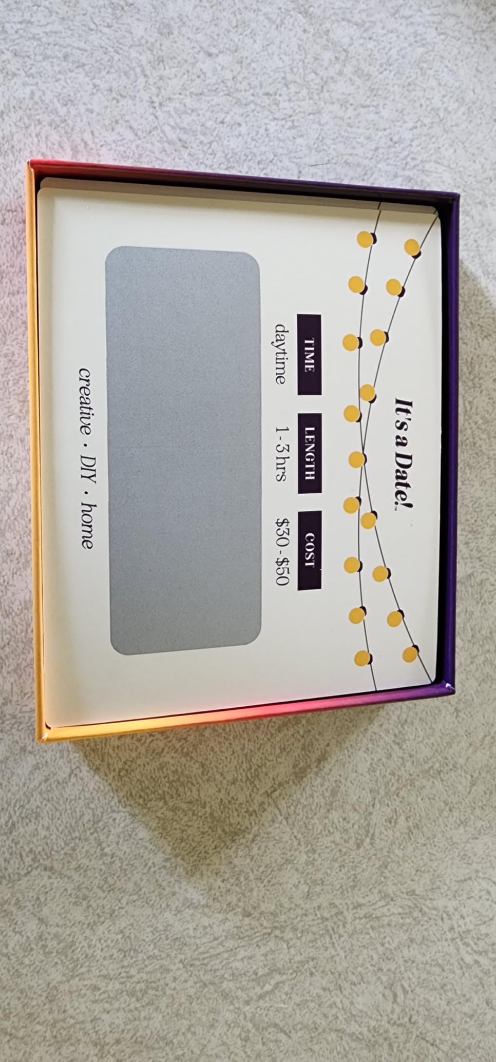 It's a Date!, 40 Fun and Romantic Scratch Off Date Night Ideas for Him, Her, Girlfriend, Boyfriend, Wife, Husband & Couples, Valentine's Gift for Men and Women customer photo 1