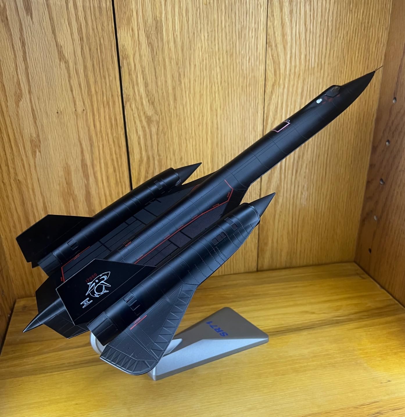 NUOTIE 1/72 Scale SR-71a Blackbird Metal High-Altitude Reconnaissance Model customer photo 2