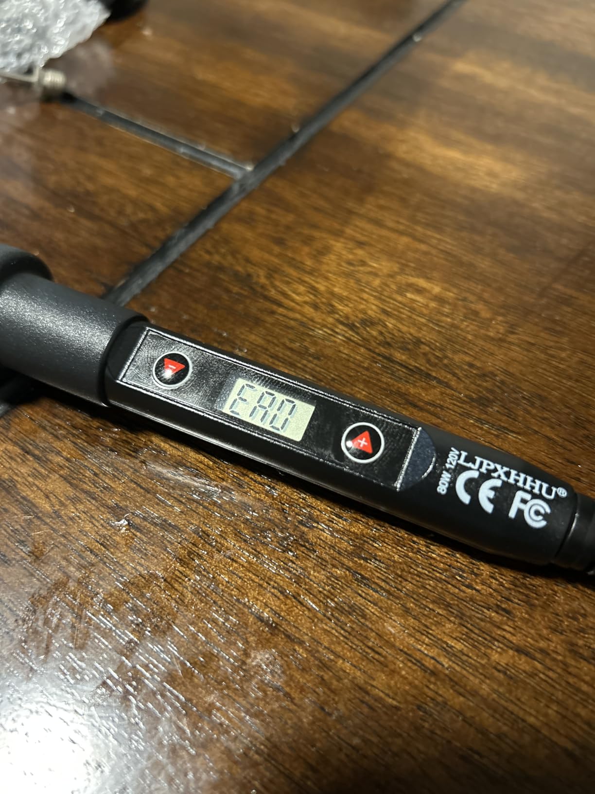 80W LCD Soldering Iron Kit Adjustable Temp 180-520℃ Precision Soldering Gun customer photo 1