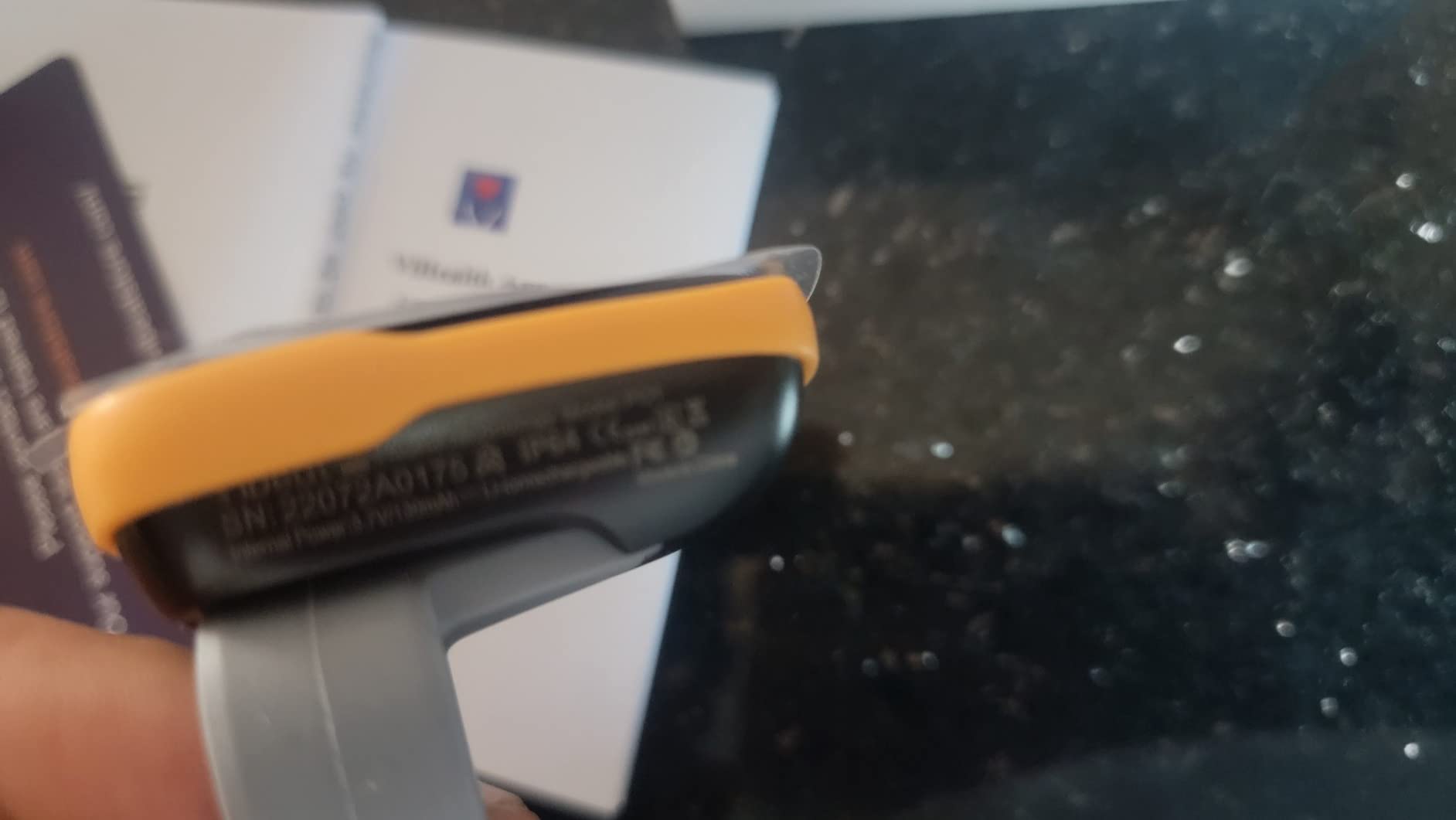 Vibeat Pulse Oximeter for 12 Hours Continuous Tracking, WearO2 Bluetooth Finger Oxygen Monitor, Notification of Low O2, Wearable Ring Blood Oxygen Meter, Free App & PDF Report customer photo 1