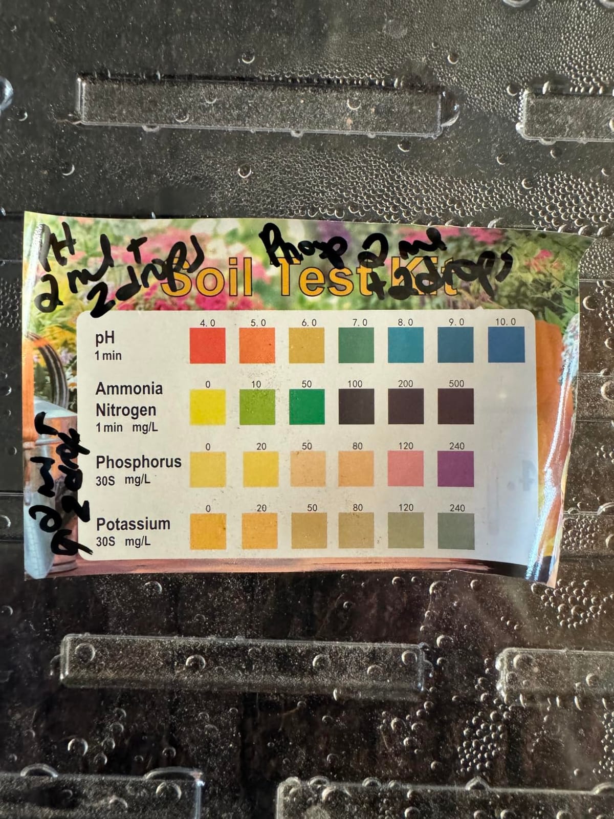 Soil Test Kit 140 Tests (2026 Updated Instructions) - pH, Nitrogen, Phosphorus, Potassium & Ammonia - Garden, Lawn & Plant Soil Tester Kit for Accurate Fertility Analysis customer photo 2