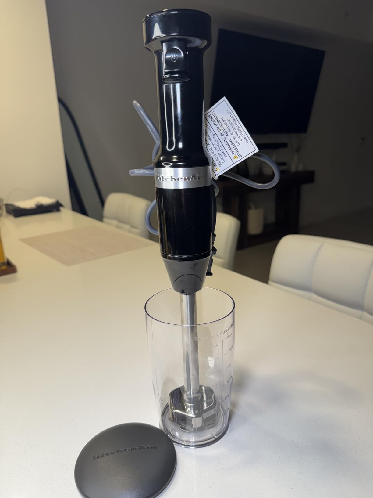 KitchenAid Variable Speed Corded Hand Blender, KHBV53, Contour Silver customer photo 1