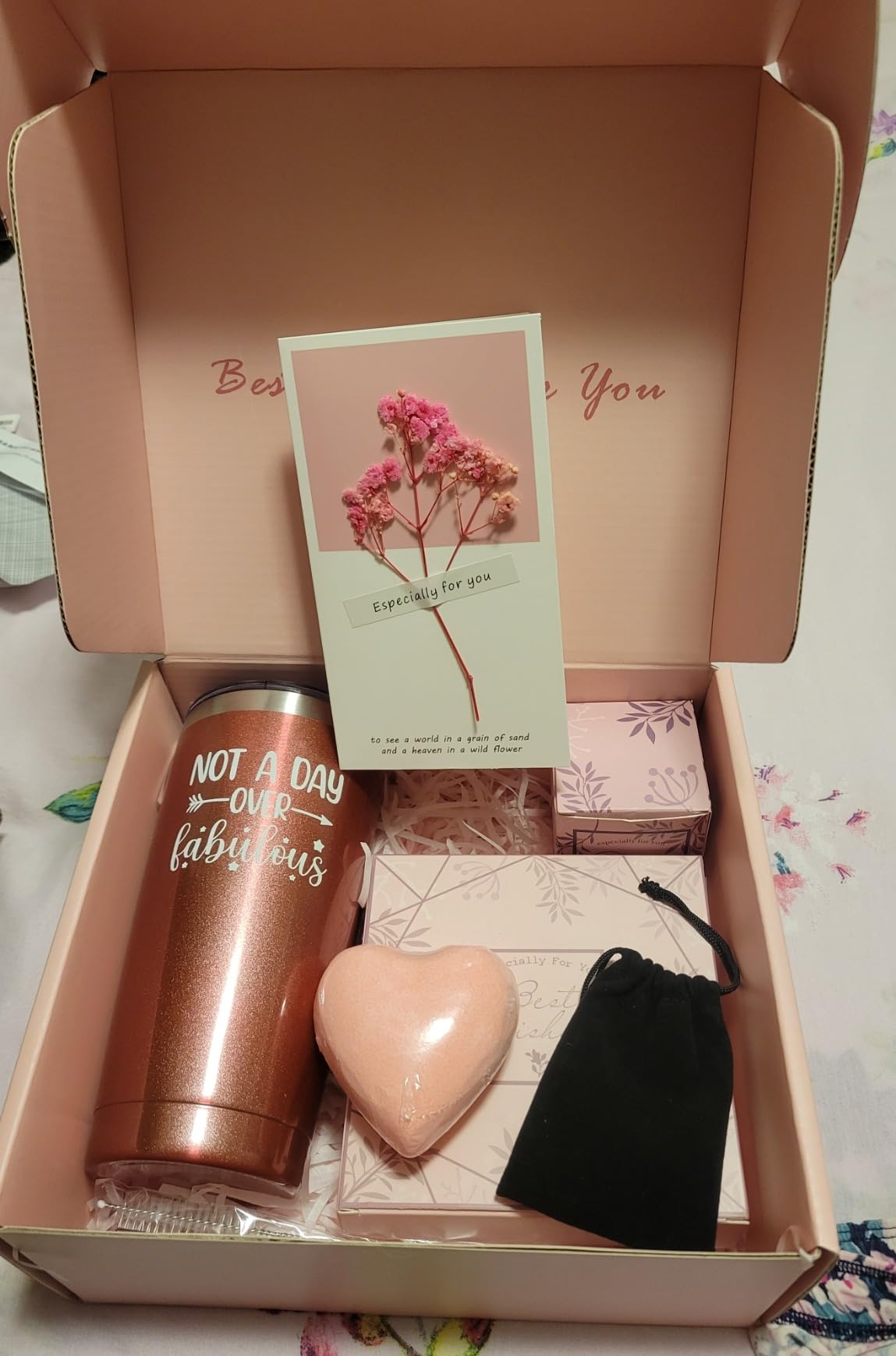Christmas Gifts For Women, Mom, Wife, Her, Birthday Gift Basket Relaxation Gifts For Women, Mom, Sister Gifts, Mothers Day Gifts, Personalized Gifts For Women Who Have Everything customer photo 1