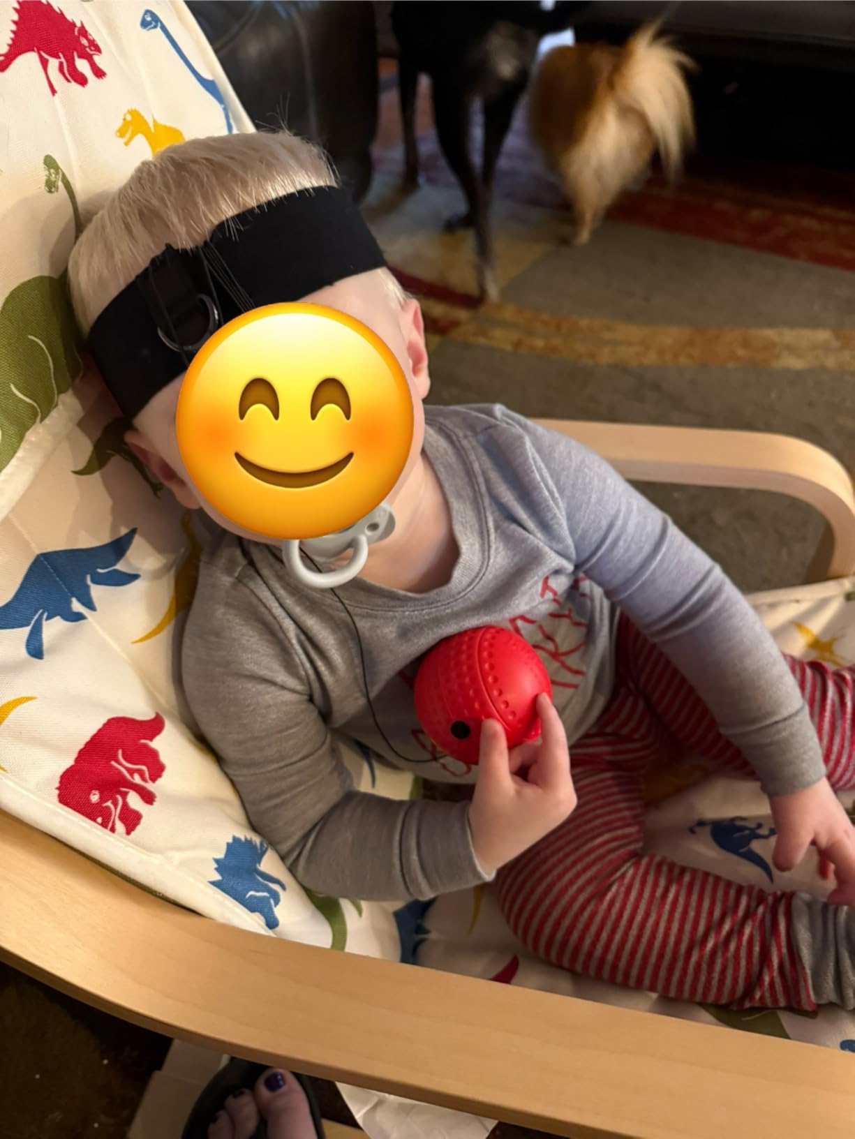 Boxbollen® Boxing Reflex Ball - Celebrity-Endorsed Home Workout Game - App-Connected Punch Counter - Hand Eye Coordination Training Ball - Christmas Gift for Boxers, All Ages - Stocking Stuffer customer photo 2
