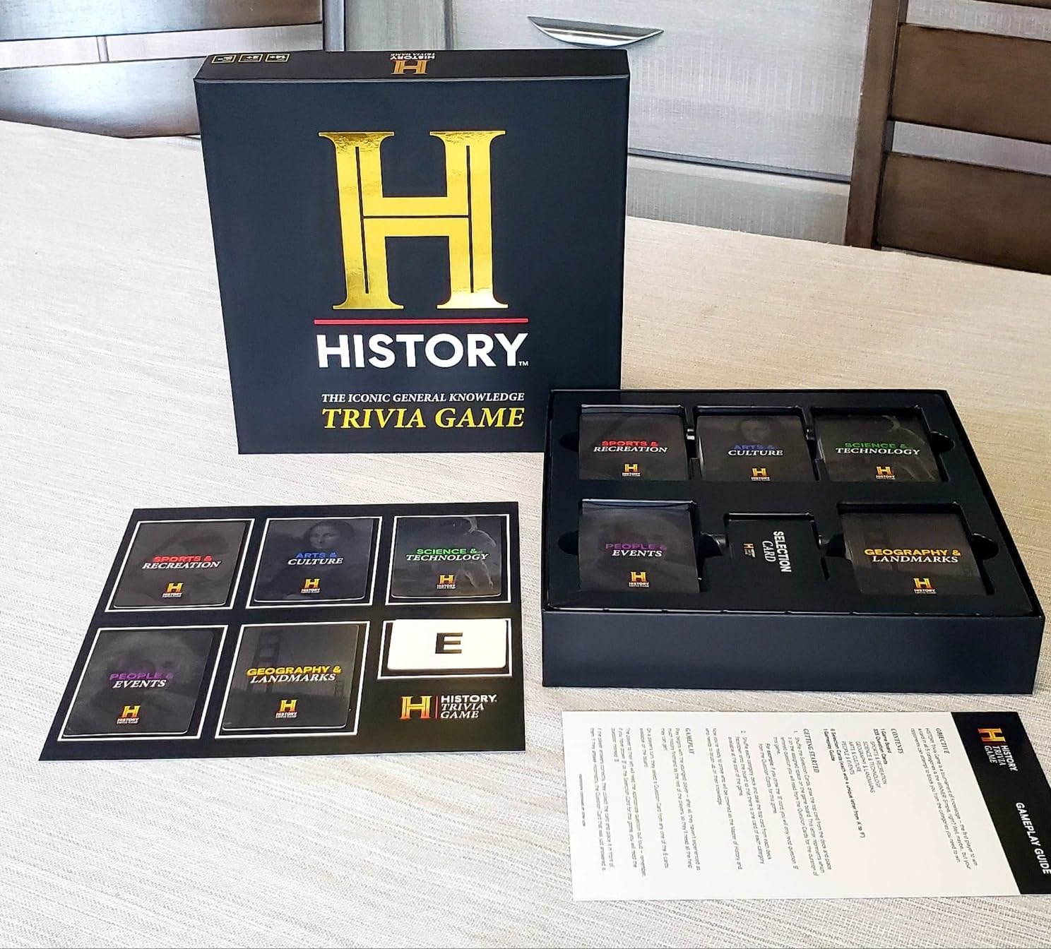 HISTORY Channel Trivia Game – 2000+ General Knowledge Questions | Official HISTORY Channel Trivia Card Game & Party Game for Adults, Families & Board Game Night – Great Gift for Dad & History Buffs customer photo 2