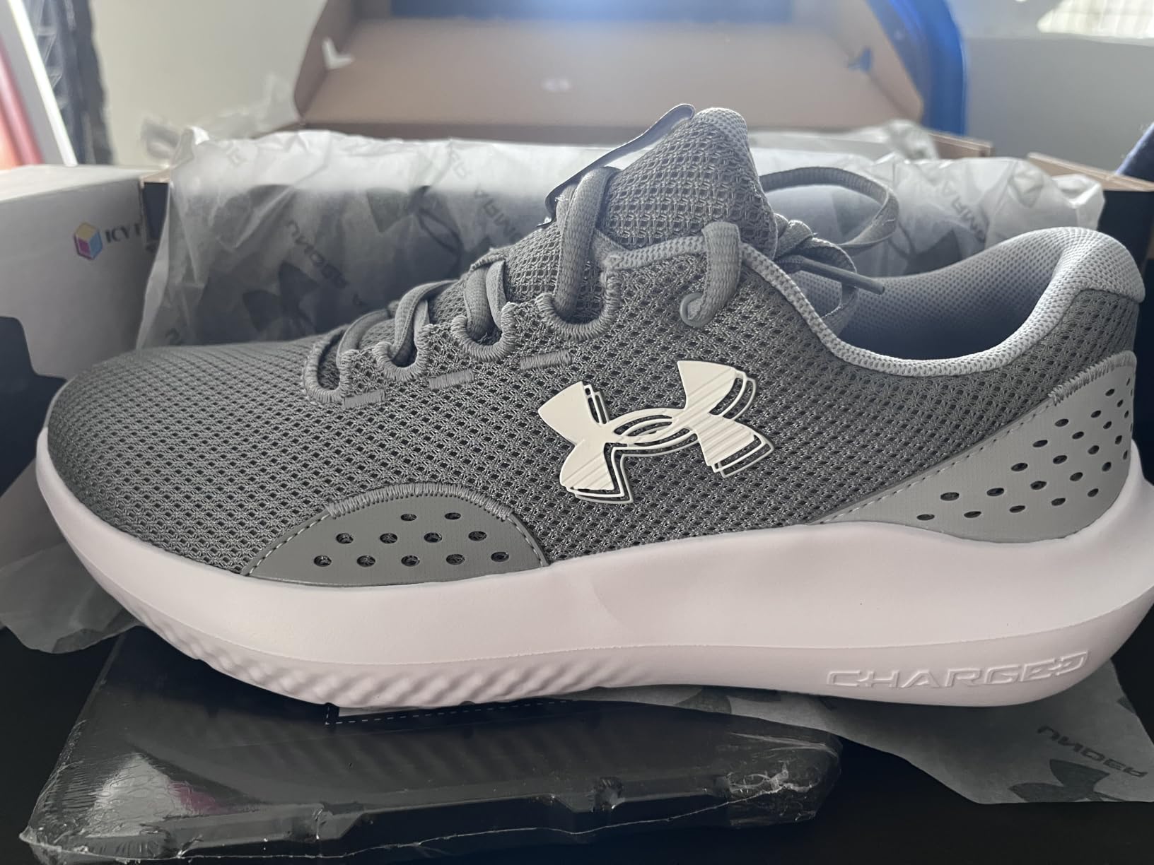 Under Armour Men's Charged Surge 4 Sneaker customer photo 2