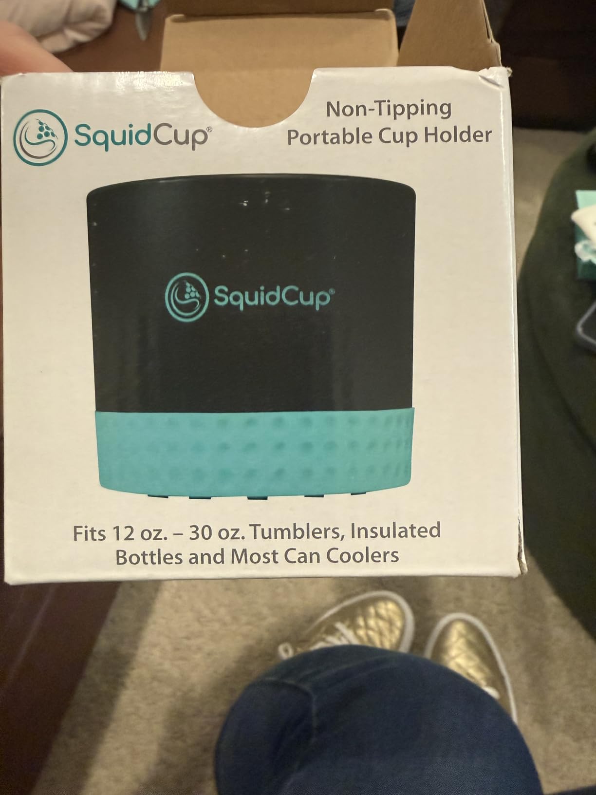 Non-Tipping Cup Holder for Boat - Anti-Spill Suction 12-30 oz customer photo 2