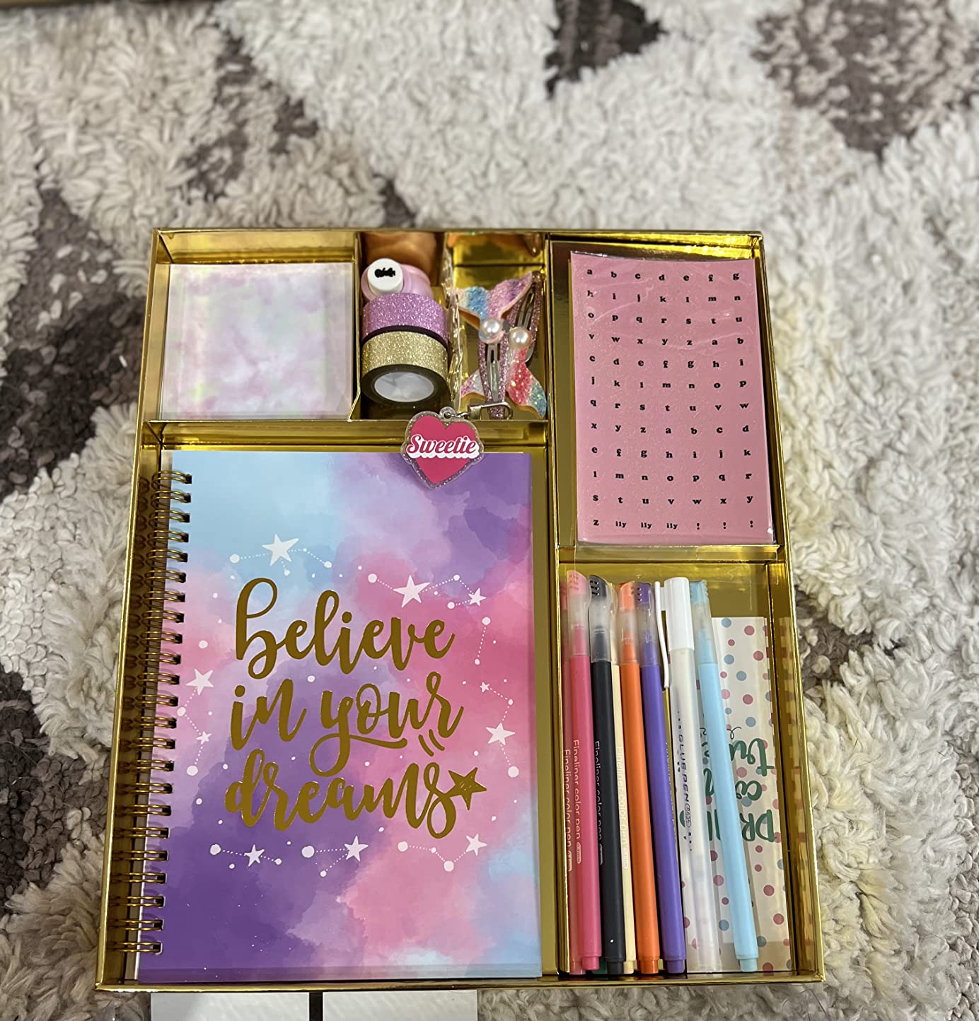 Nollh DlY Journal Kit for Girls Scrapbook Gifts for 8-12 Year Old Girl customer photo 1