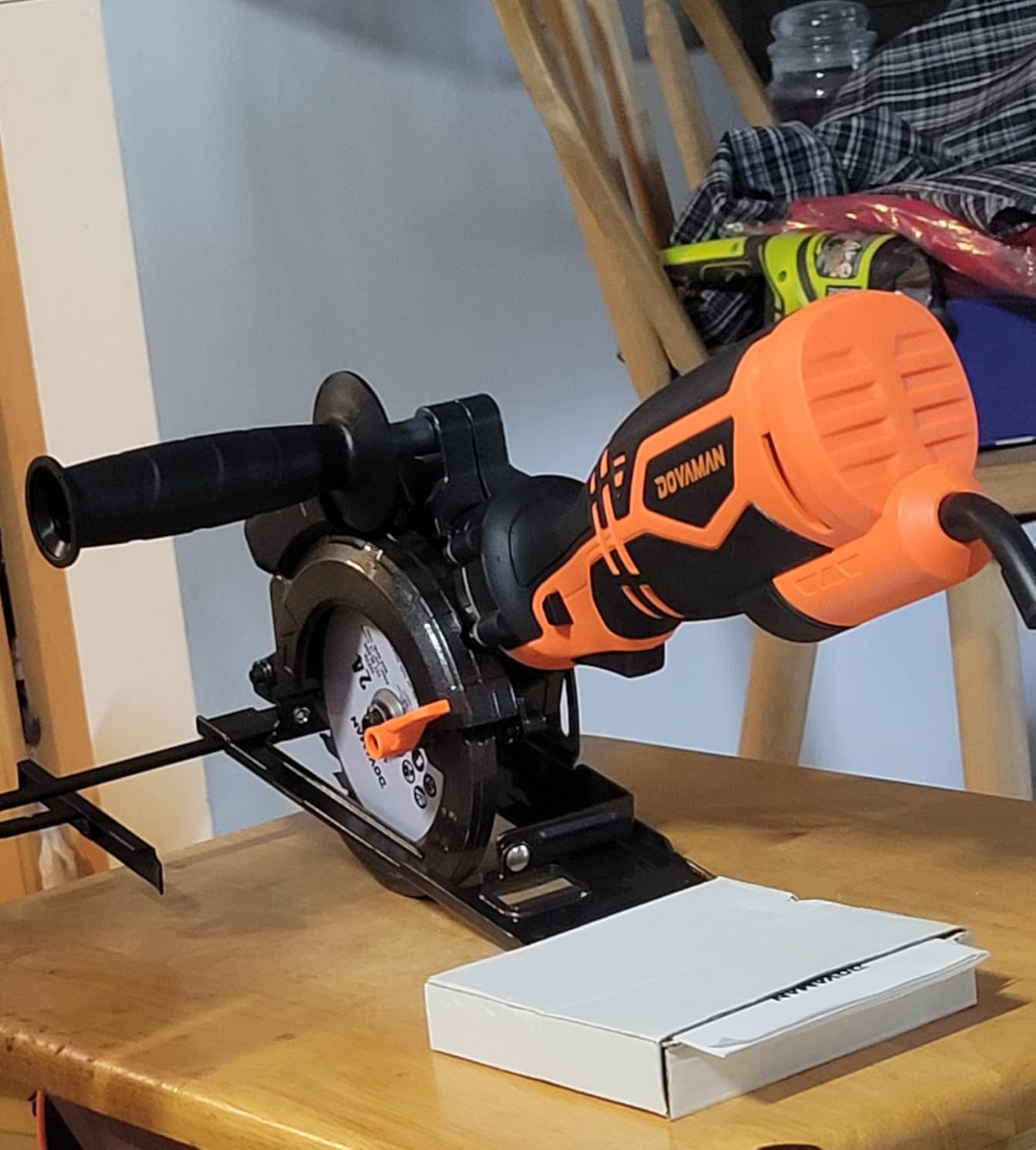 DOVAMAN Circular Saw, 5.8A 4-1/2